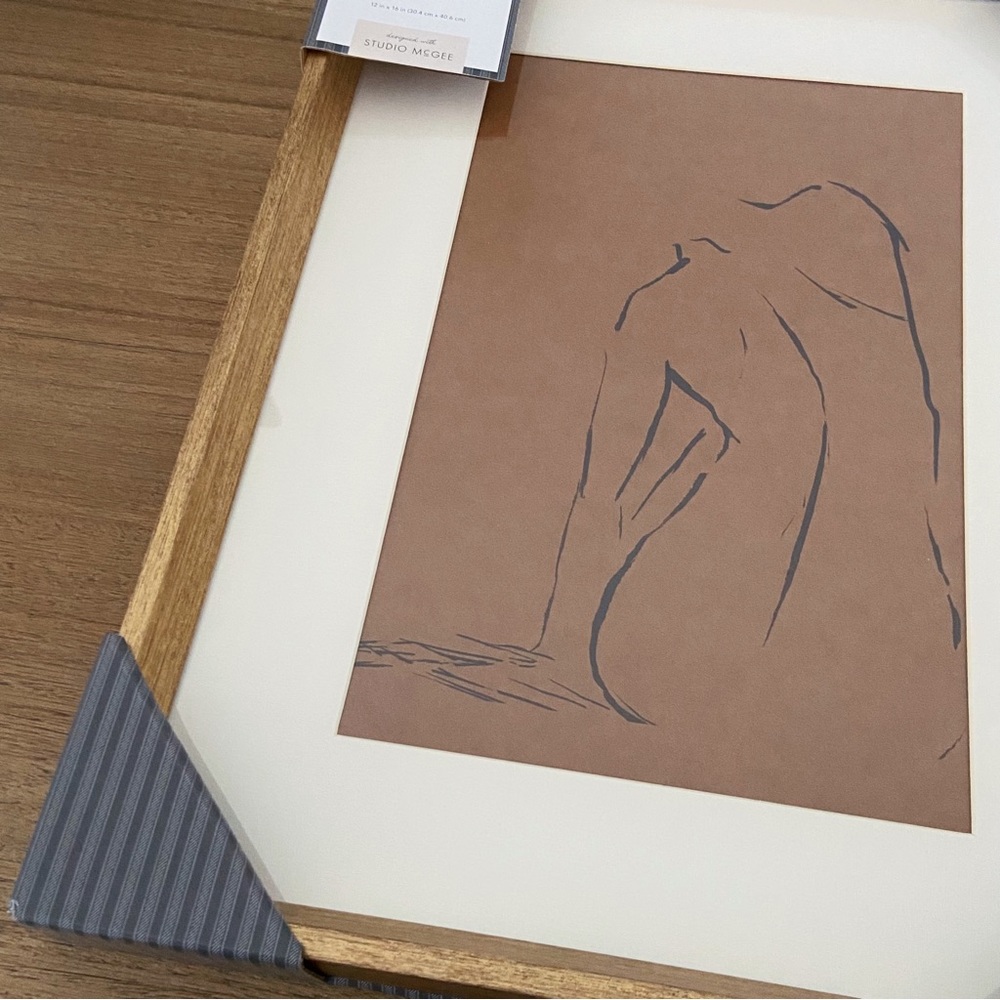 Studio McGee Figural Sketch Framed Wall Art